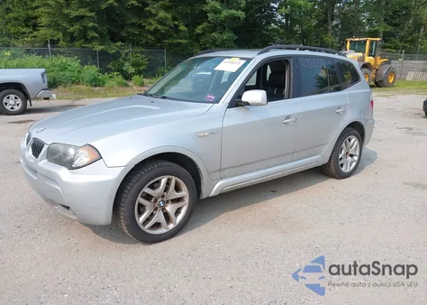 2006 BMW X3 3.0I из США, поврежденный, VIN WBXPA93406WG85787